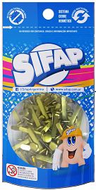 BROCHE SIFAP DORADO MARIPOSA Nº4 DOYPACK X 100U. (2500600004)