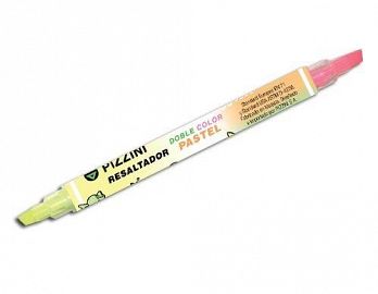 RESALTADOR PIZZINI DOBLE PASTEL V/COLORES (1282PCS)