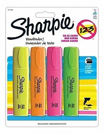RESALTADOR SHARPIE BLADE X4 V/COLORES (1960342)