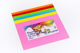 REPUESTO DE DIBUJO LUMA N°5 COLOR 6 HJS (80-51)