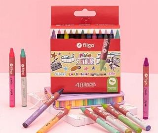 CRAYONES FILGO PINTO SURTIDOS  X48 (WXC-E48-SUR)