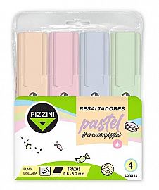 RESALTADOR PIZZINI PASTEL X4U. (1280PAX4)