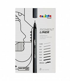 MICROFIBRA CARIOCA PLUS SURTIDAS 0.05/0.1/0.2/0.3/0.5/0.6/0.8 Y BRUSH (45250)