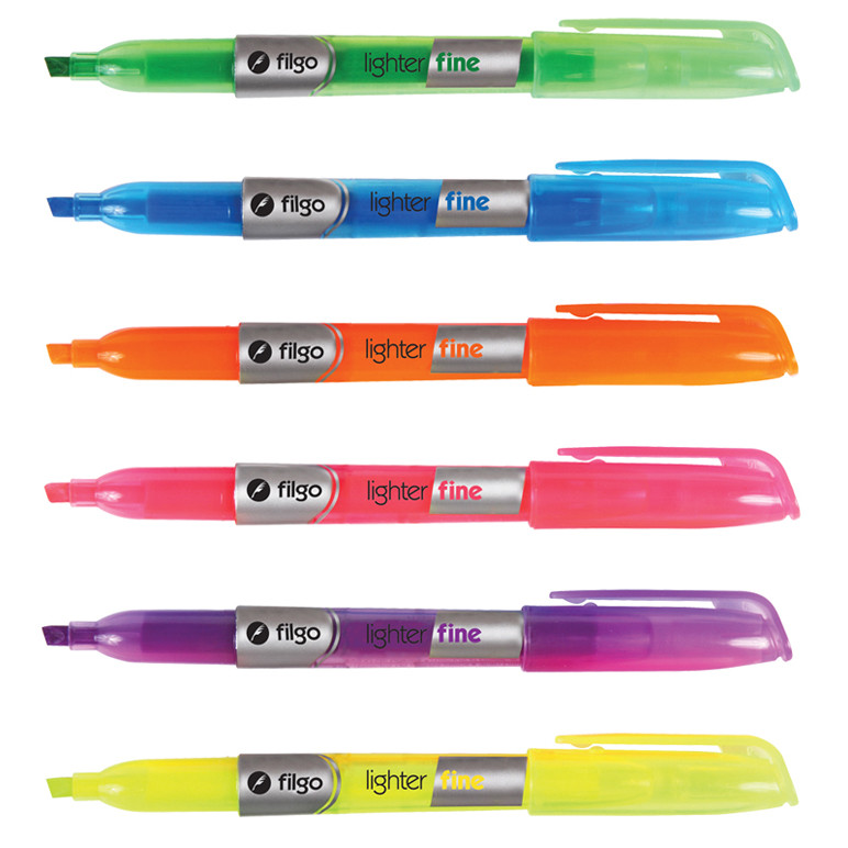 RESALTADOR FILGO LIGHTER FINE C/CLIP (SLF-C12-204)