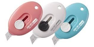 CUTTER DELI VIVID MINI AUTO-LOCK OVAL (E2050)