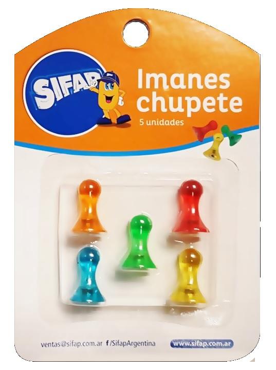 IMANES SIFAP CHUPETE/REDONDO X 5 U. (9900030040/41)