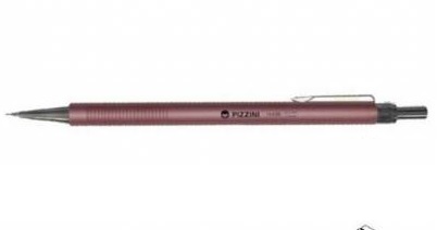 PORTAMINAS PIZZINI 0.5MM PUNTA RETRACTIL METAL C/U (1443R)