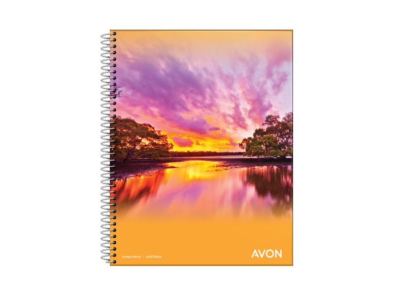 CUADERNO LEDESMA 16X21 AVON 84H C/ESP RAYADO (103123)