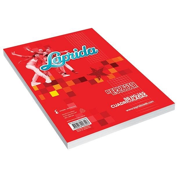 REPUESTO LAPRIDA X 96 H CUADRICULADO (620006)