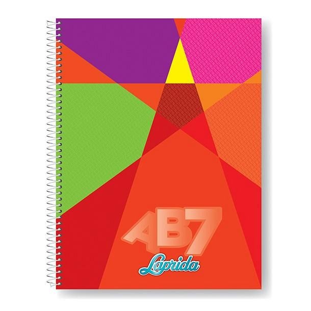 CUADERNO LAPRIDA AB7 TRADICIONAL 21X27 X100H RAYADO (627001)