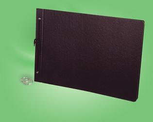 CARPETA FIBRACAP FIBRA NEGRA Nº6 C/CORDON 2 TAPAS (100818)
