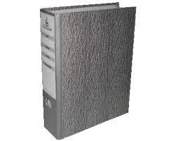 BIBLIORATO AVIOS GRIS A4 (0228)