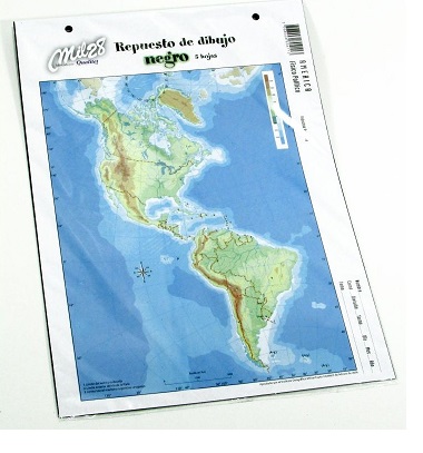 REPUESTO DE DIBUJO 1028 N°6 NEGRO X 5H.