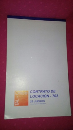 TALONARIO OFICCE CONTRATO DE LOCACION (702)