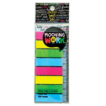 BANDERITAS SEÑALADORES MOOVING MAW MANIA SET 8 NEON X200 (2112100205)
