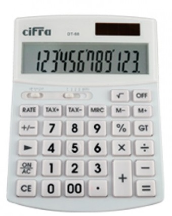CALCULADORA CIFRA DT68 MEDIANA