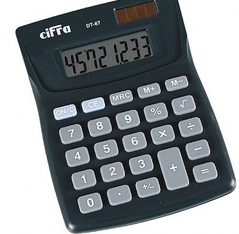 CALCULADORA CIFRA DT67 MEDIANA