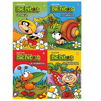 LIBRO BICHITOS/MASCOTAS EDITORIAL BETINA (2084/2085)