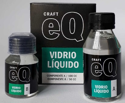 VIDRIO LIQUIDO EQ ARTE 2 COMPONENTES 150CC