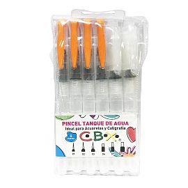 PINCEL TANQUE DE AGUA CBX X 6U. BLISTER
