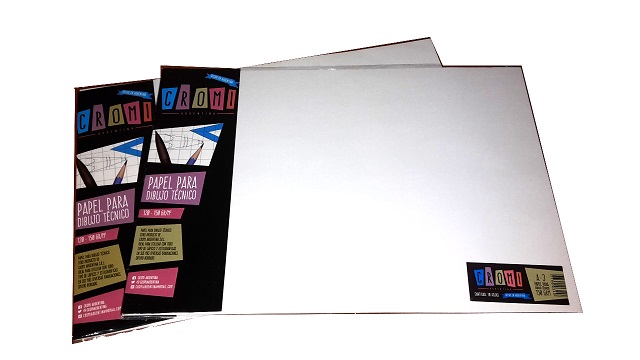 PAPEL CROMI PARA DIBUJO TECNICO A3 150GR X10U.