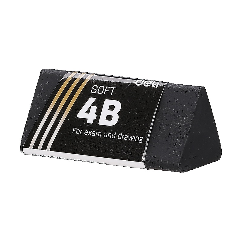 GOMA DE BORRAR DELI SCRIBE TRIANGULAR 4B X30U. (EH01720)