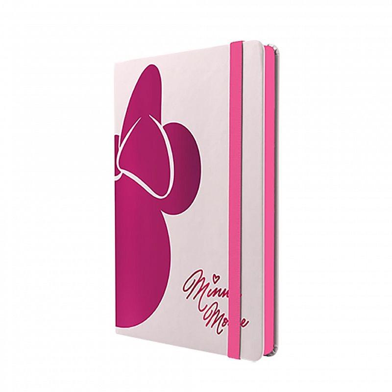 CUADERNO MOOVING NOTES MINNIE MOUSE  A5 T.DURA X 80 HJS RAYADO (1246131)