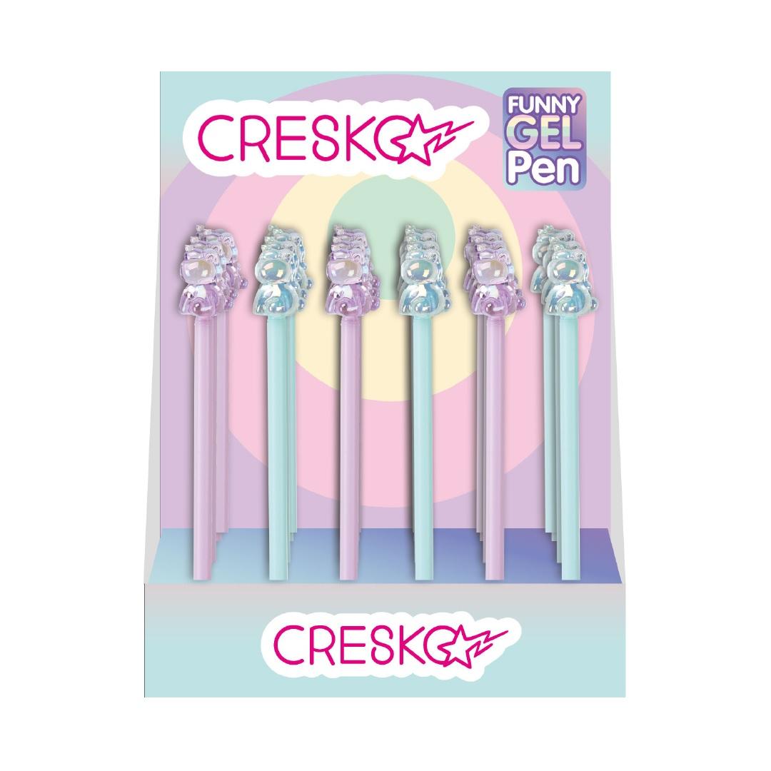 BOLIGRAFO CRESKO GEL UNICORNIO C/U (CK96)