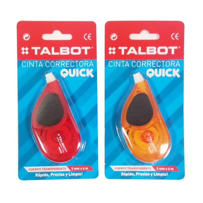CORRECTOR TALBOT CINTA QUICK 5MM X 6MT BC (2436)