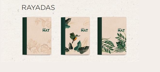 CUADERNO LEDESMA NAT 16X21 X42H RAYADO T/FORRADA (9000415)