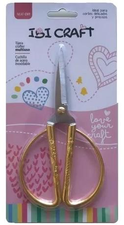 TIJERA DE PRECISION IBI CRAFT VINTAGE GOLD 15 CM (900654)