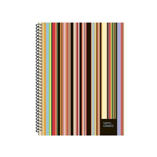 CUADERNO LEDESMA 16X21 CLASSIC T/D 120H RAYADO (103969)