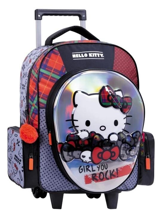 MOCHILA WABRO HELLO KITTY ROCK TERMOFORMADA C/R 14