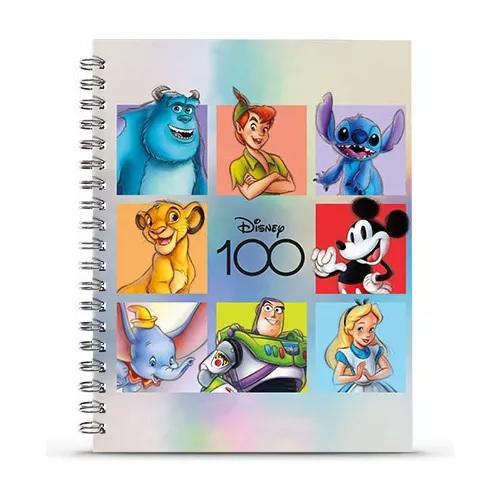 CUADERNO MOOVING 22X29 X96H= 100 AÑOS DISNEY (1206118)