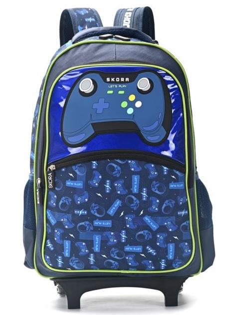 MOCHILA MODAX LETS PLAY GAMER C/CARRO 18