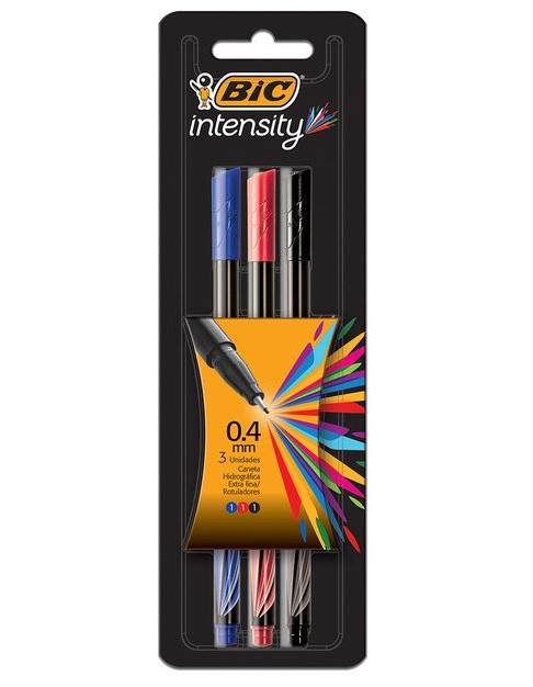 MICROFIBRA BIC INTENSITY BLISTER X3U (971107)