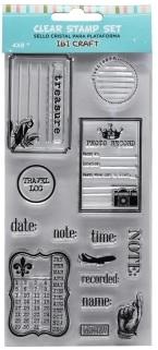 SELLO SILICONADO IBI CRAFT CRISTAL VINTAGE 4X8 BULLET/NAVIDAD (841304/02)
