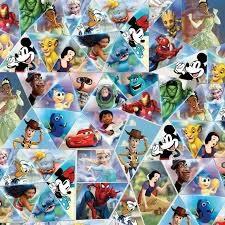 PAPEL AFICHE MURESCO FANTASIA DISNEY 100 AÑOS X10U C/U