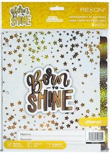 SEPARADORES REXON ESCOLAR BORN TO SHINE