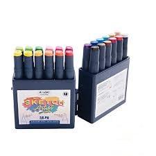 MARCADOR MOOVING DOBLE PUNTA SKETCH ARTIST X24 COLORES (3022224)