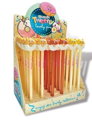 BOLIGRAFO IBI CRAFT TWEENY BORRABLE PERRO EXHIBIDOR X36U C/U (070224)