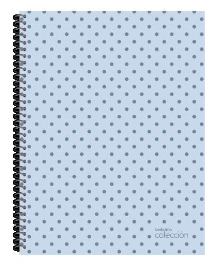 CUADERNO LEDESMA 21X27 COLECCION X84H C/ESPIRAL CUADRICULADO (102678)