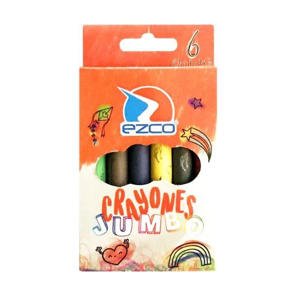 CRAYONES EZCO X6U JUMBO (172304)