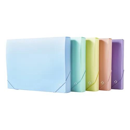 CAJA ARCHIVO LAMA 2CM PVC PASTEL A4 (DC402CA4)