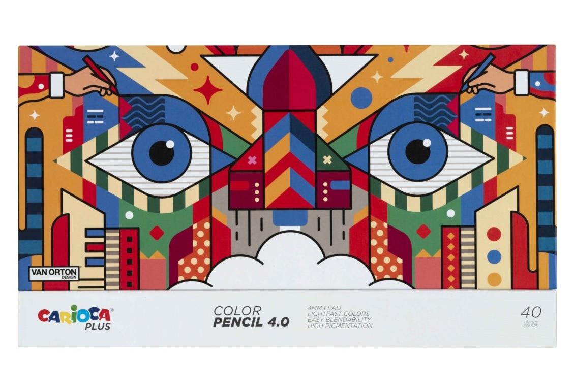 LAPICES DE COLOR CARIOCA PLUS 4.0 X40U (45204)