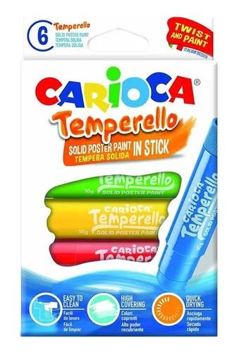TEMPERA SOLIDA CARIOCA PLUS X6U (45212)