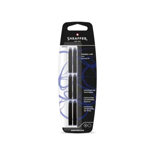 CARTUCHO SHEAFFER NEGRO BLISTER X6U (93090)