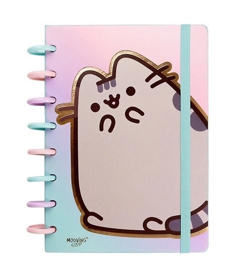 CUADERNO MOOVING LOOPS PUSHEEN CARTA 80H RAYADO (1711165)