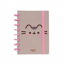 CUADERNO MOOVING LOOPS PUSHEEN A5 80H RAYADO (1721207)