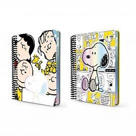 CUADERNO MOOVING PREMIUM 1/2 OFICIO SNOOPY 96H RAYADO (1231134)